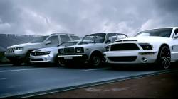 Соревнование всех времен: гонка Ford Shelby, Chevrolet Camaro, Jeep и ВАЗ 2107