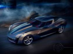 Обои для рабочего стола Тюнинг Corvette Stingray Concept